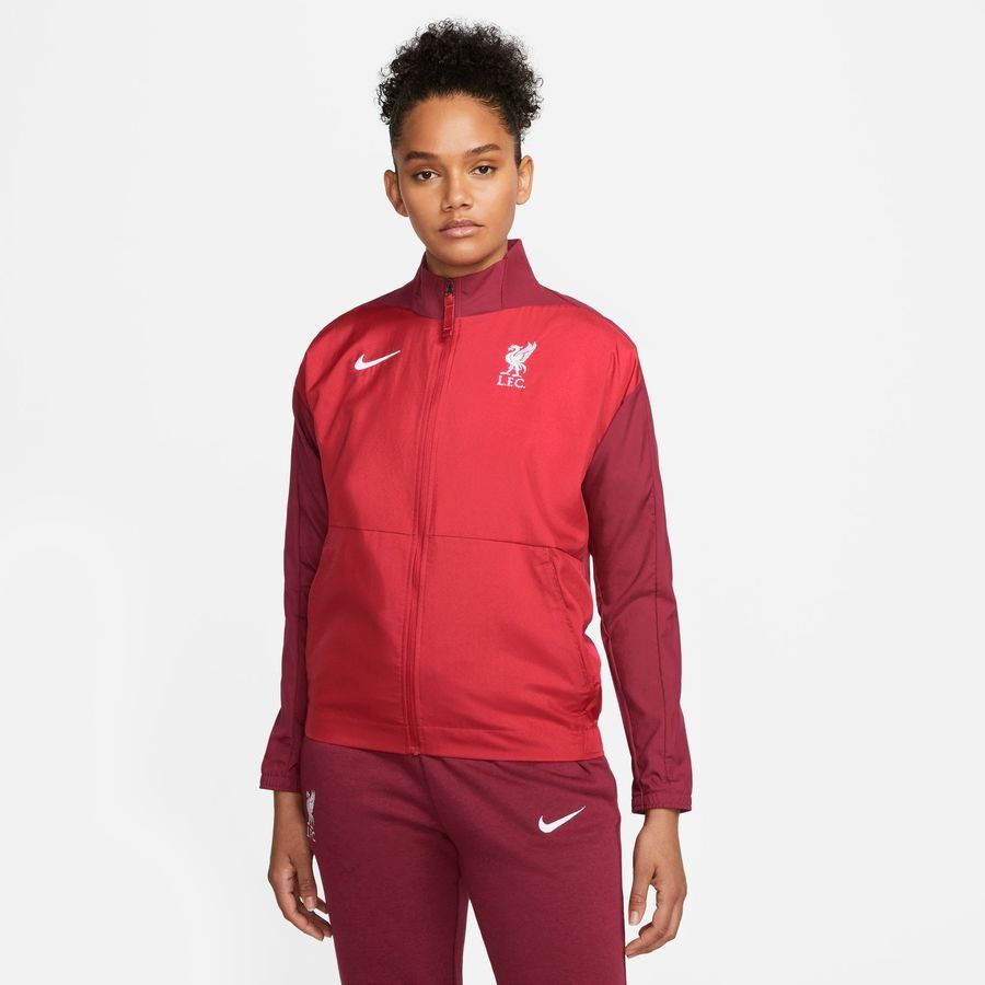 Liverpool Training Jacket Dri-FIT Anthem - Gym Red/Team Red/White Women-SoccerKits Hub | Buy Soccer Jerseys Online